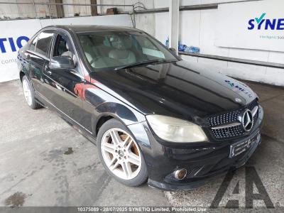 Image of 2008 MERCEDES C-CLASS C180 KOMPRESSOR SPORT 1796cc SUPER PETROL AUTOMATIC 4 DOOR SALOON