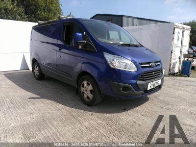Image of 2016 FORD TRANSIT CUSTOM 270 LIMITED LR P/V 2198cc TURBO DIESEL MANUAL 6 Speed PANEL VAN