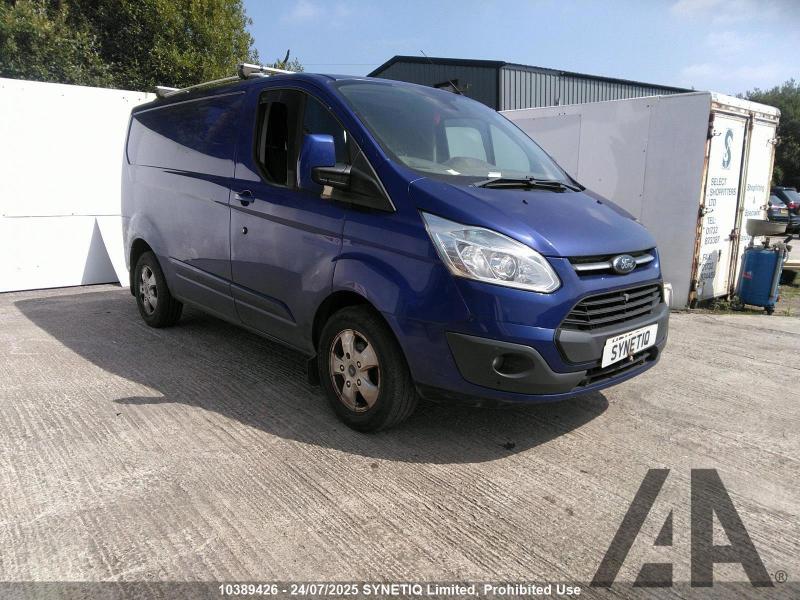 2016 FORD TRANSIT CUSTOM 270 LIMITED LR P/V 2198cc TURBO DIESEL MANUAL 6 Speed PANEL VAN