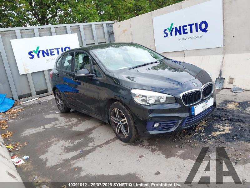 2015 BMW 2 SERIES 218D SPORT ACTIVE TOURER 1995cc TURBO DIESEL MANUAL 5 DOOR HATCHBACK