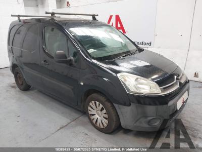Image of 2013 CITROEN BERLINGO 625 ENTERPRISE L1 HDI 1560cc TURBO DIESEL MANUAL 5 Speed PANEL VAN