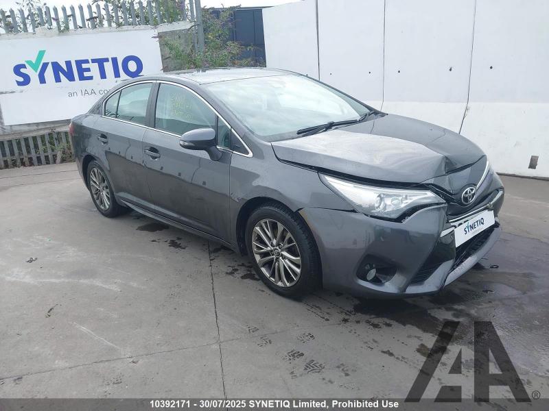 2017 TOYOTA AVENSIS VALVEMATIC BUSINESS EDITION 1798cc PETROL MANUAL 6 Speed 4 DOOR SALOON