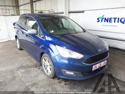 Image of 2016 FORD C-MAX GRAND ZETEC TDCI 1499cc TURBO DIESEL SEMI AUTO 5 DOOR MPV
