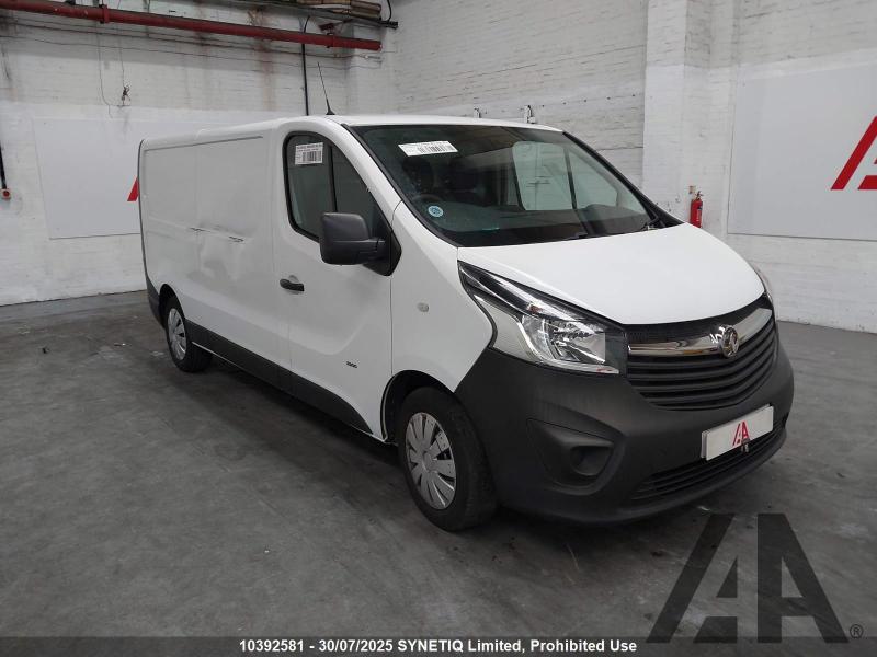 2015 VAUXHALL VIVARO 2900 L2H1 CDTI P/V 1598cc TURBO DIESEL MANUAL 6 Speed PANEL VAN