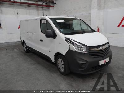 Image of 2015 VAUXHALL VIVARO 2900 L2H1 CDTI P/V 1598cc TURBO DIESEL MANUAL 6 Speed PANEL VAN