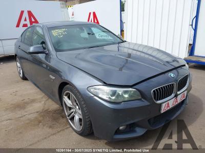 Image of 2015 BMW 5 SERIES 520D M SPORT 1995cc TURBO DIESEL AUTOMATIC 4 DOOR SALOON