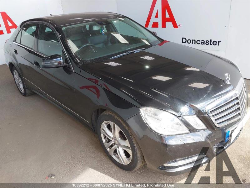 2013 MERCEDES E-CLASS E220 CDI BLUEEFFICIENCY S/S AV 2143cc TURBO DIESEL AUTOMATIC 4 DOOR SALOON