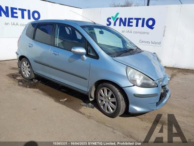 Image of 2007 HONDA JAZZ DSI SE 1339cc PETROL CVT 1 Speed 5 DOOR HATCHBACK