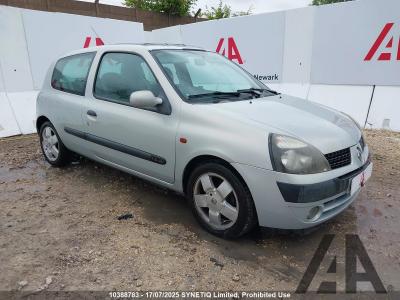 Image of 2002 RENAULT CLIO PRIVILEGE 16V 1390cc PETROL MANUAL 5 Speed 3 DOOR HATCHBACK