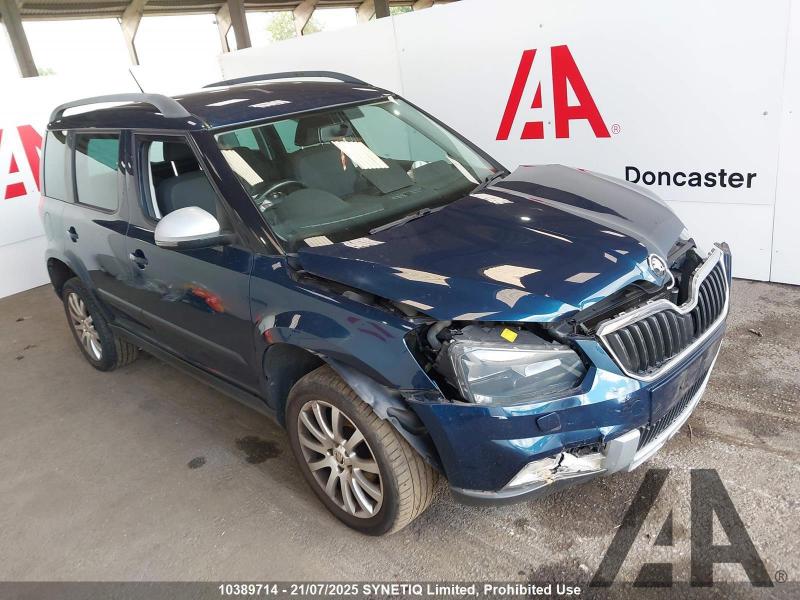 2015 SKODA YETI OUTDOOR SE TSI DSG 1197cc TURBO PETROL SEMI AUTO 5 DOOR HATCHBACK