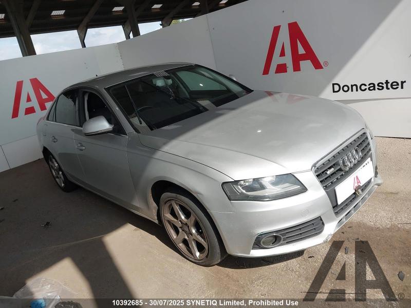 2008 AUDI A4 TDI SE 1968cc TURBO DIESEL MANUAL 6 Speed 4 DOOR SALOON