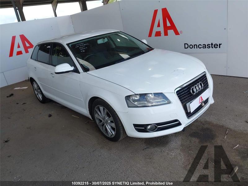 2012 AUDI A3 TDI SPORT 1598cc TURBO DIESEL MANUAL 5 Speed 5 DOOR HATCHBACK