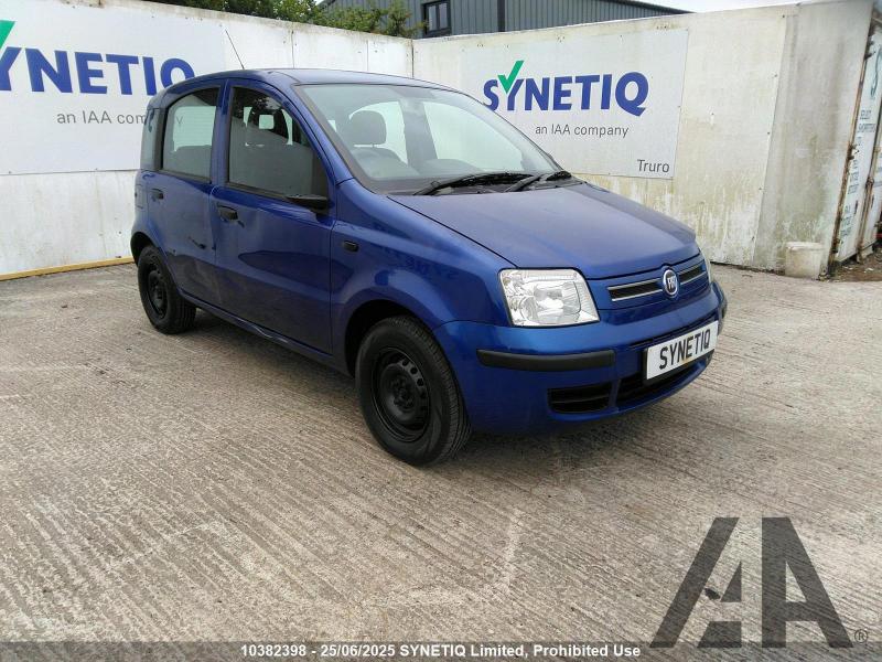 2010 FIAT PANDA DYNAMIC MULTIJET 1248cc TURBO DIESEL MANUAL 5 DOOR HATCHBACK
