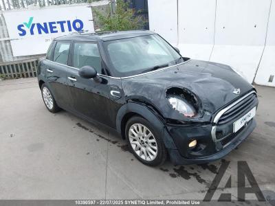 Image of 2016 MINI HATCH ONE 1198cc TURBO PETROL MANUAL 6 Speed 5 DOOR HATCHBACK