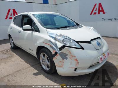 Image of 2014 NISSAN LEAF ACENTA ELECTRIC DIRECT DRIVE 5 DOOR HATCHBACK