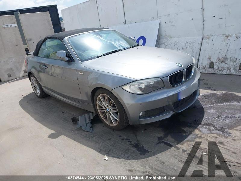 2012 BMW 1 SERIES 120D M SPORT 1995cc TURBO DIESEL MANUAL 2 DOOR CONVERTIBLE