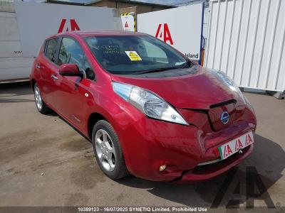 Image of 2017 NISSAN LEAF ACENTA ELECTRIC DIRECT DRIVE 5 DOOR HATCHBACK