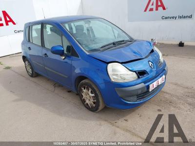 Image of 2009 RENAULT GRAND MODUS EXPRESSION 16V 1149cc PETROL MANUAL 5 Speed 5 DOOR HATCHBACK