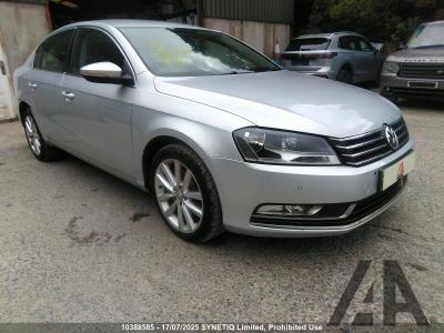 Image of 2014 VOLKSWAGEN PASSAT EXECUTIVE TDI BLUEMOTION TECHN 1968cc TURBO DIESEL MANUAL 6 Speed 4 DOOR SALOON