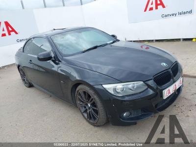 Image of 2011 BMW 3 SERIES 320I M SPORT 1995cc PETROL AUTOMATIC 6 Speed 2 DOOR CONVERTIBLE