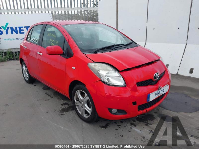 2010 TOYOTA YARIS TR VVT-I 1329cc PETROL MANUAL 6 Speed 5 DOOR HATCHBACK