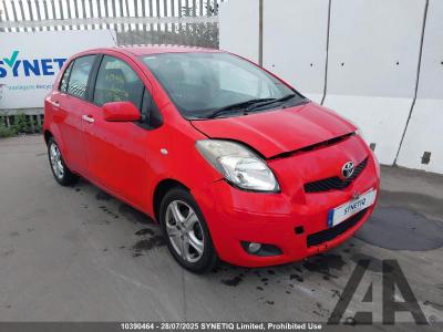 Image of 2010 TOYOTA YARIS TR VVT-I 1329cc PETROL MANUAL 6 Speed 5 DOOR HATCHBACK