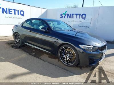 Image of 2018 BMW 4 SERIES M4 COMPETITION 2979cc TURBO PETROL SEMI AUTO 2 DOOR CONVERTIBLE