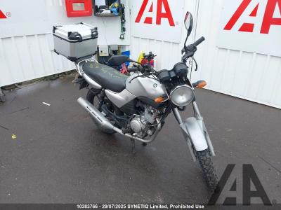 Image of 2009 YAMAHA YBR 124cc PETROL MANUAL MOTORCYCLE
