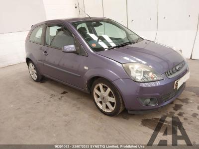 Image of 2008 FORD FIESTA ZETEC BLUE 1242cc PETROL MANUAL 3 DOOR HATCHBACK