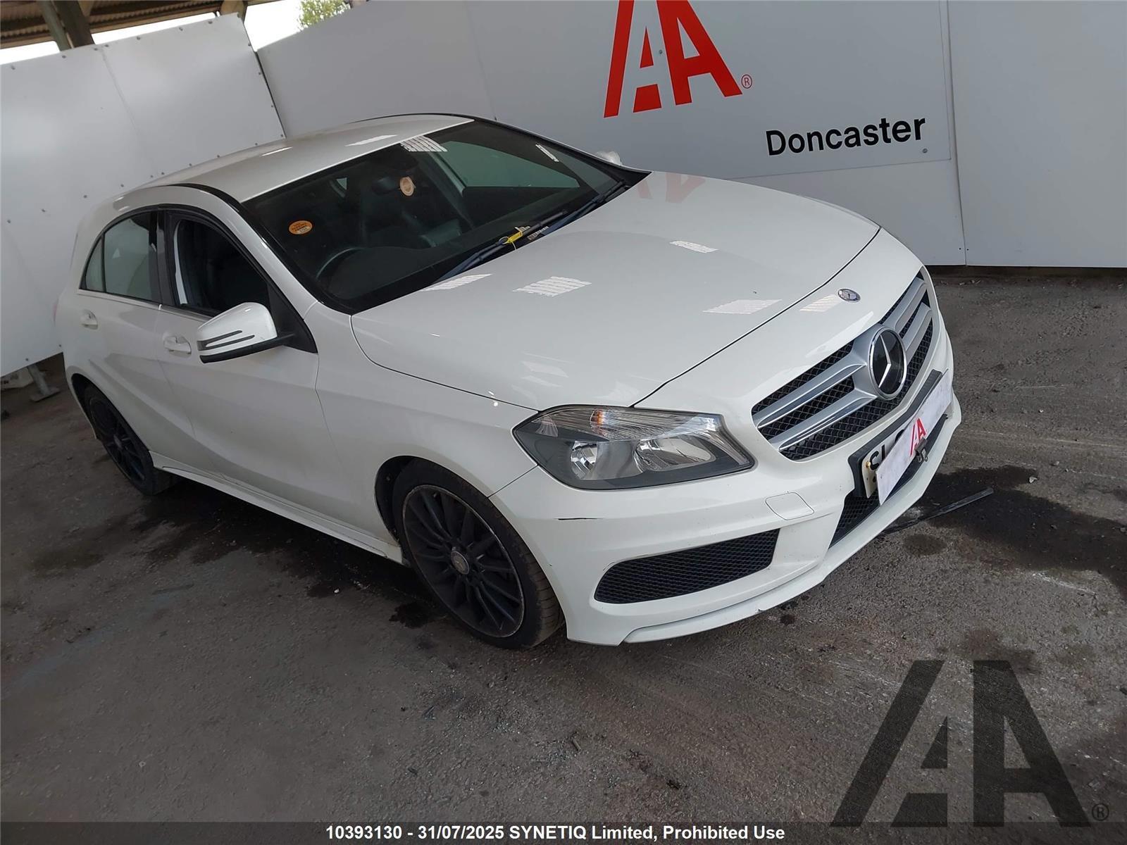 2014 MERCEDES A-CLASS A 180 CDI BLUEEFFICIENCY AMG S 1461cc TURBO DIESEL AUTOMATIC 5 DOOR HATCHBACK