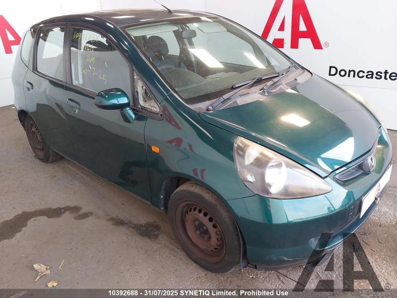 2003 HONDA JAZZ DSI SE 1339cc PETROL MANUAL 5 Speed 5 DOOR HATCHBACK