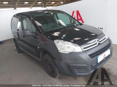 Image of 2017 CITROEN BERLINGO 850 ENTERPRISE L1 BLUEHDI 1560cc TURBO DIESEL MANUAL 5 Speed PANEL VAN