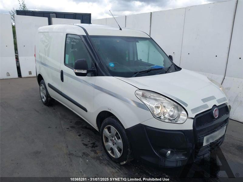 2014 FIAT DOBLO CARGO 16V MULTIJET 1248cc TURBO DIESEL MANUAL 5 Speed PANEL VAN