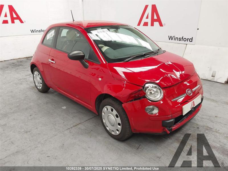 2015 FIAT 500 POP 1242cc PETROL MANUAL 3 DOOR HATCHBACK