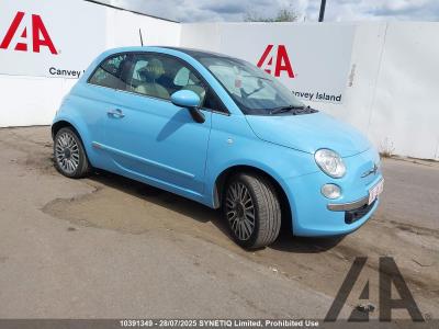 Image of 2015 FIAT 500 LOUNGE 1242cc PETROL MANUAL 3 DOOR HATCHBACK