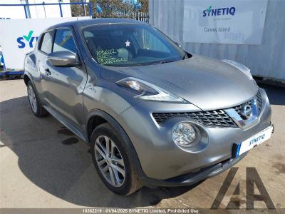 Image of 2017 NISSAN JUKE N-CONNECTA DIG-T 1197cc TURBO PETROL MANUAL 5 DOOR HATCHBACK