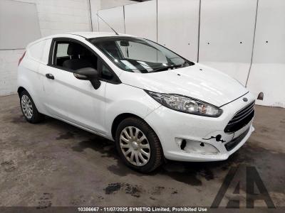Image of 2014 FORD FIESTA BASE TDCI 1499cc TURBO DIESEL MANUAL 5 Speed 3 DOOR CAR DERIVED VAN