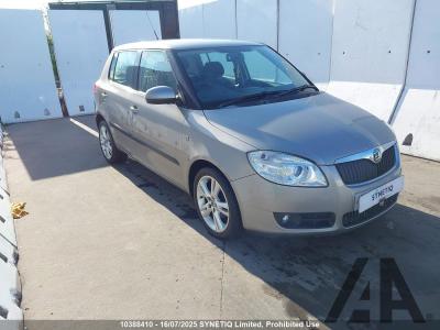 Image of 2010 SKODA FABIA LEVEL 3 TDI 1422cc TURBO DIESEL MANUAL 5 Speed 5 DOOR HATCHBACK