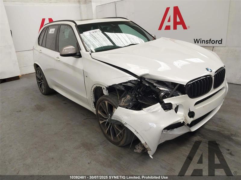 2017 BMW X5 M50D 2993cc TURBO DIESEL AUTOMATIC 8 Speed 5 DOOR ESTATE