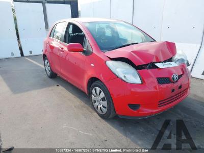 Image of 2007 TOYOTA YARIS T3 VVT-I 1296cc PETROL MANUAL 5 Speed 5 DOOR HATCHBACK