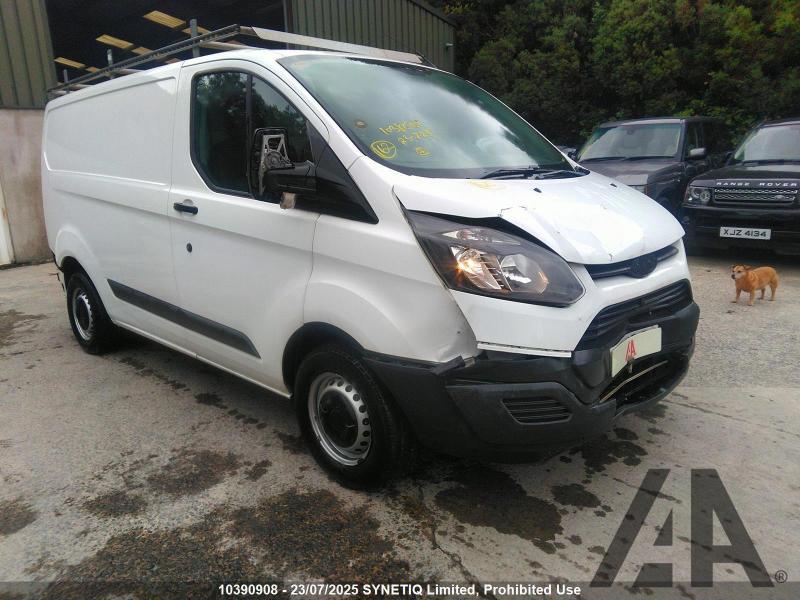 2017 FORD TRANSIT CUSTOM 290 LR P/V 1996cc TURBO DIESEL MANUAL 6 Speed PANEL VAN