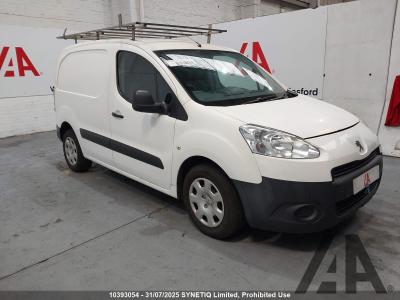 Image of 2015 PEUGEOT PARTNER HDI S L1 850 1560cc TURBO DIESEL MANUAL 5 Speed PANEL VAN