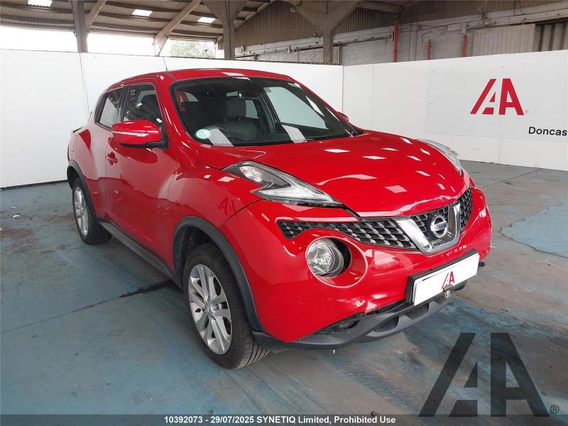 2017 NISSAN JUKE N-CONNECTA DCI 1461cc TURBO DIESEL MANUAL 5 DOOR HATCHBACK