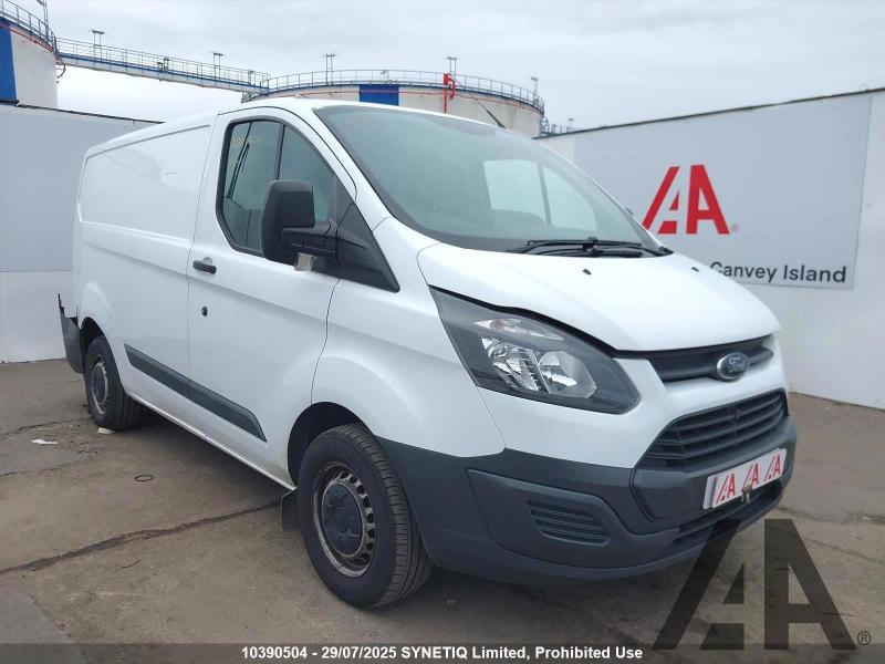 2016 FORD TRANSIT CUSTOM 290 LR P/V 2198cc TURBO DIESEL MANUAL 6 Speed PANEL VAN