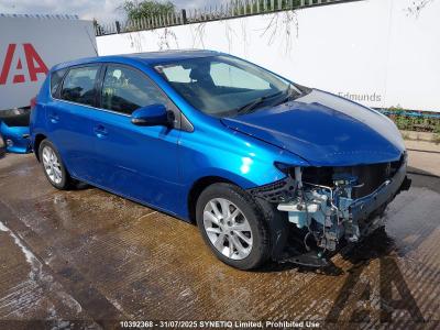 Image of 2015 TOYOTA AURIS ICON VALVEMATIC 1598cc PETROL MANUAL 5 DOOR HATCHBACK