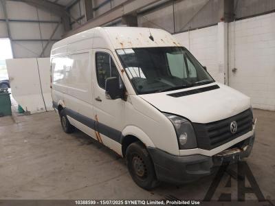Image of 2015 VOLKSWAGEN CRAFTER CR35 TDI H/R P/V 1968cc TURBO DIESEL MANUAL 6 Speed PANEL VAN