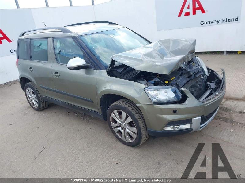 2017 SKODA YETI OUTDOOR SE L TSI DSG 1197cc TURBO PETROL SEMI AUTO 5 DOOR HATCHBACK