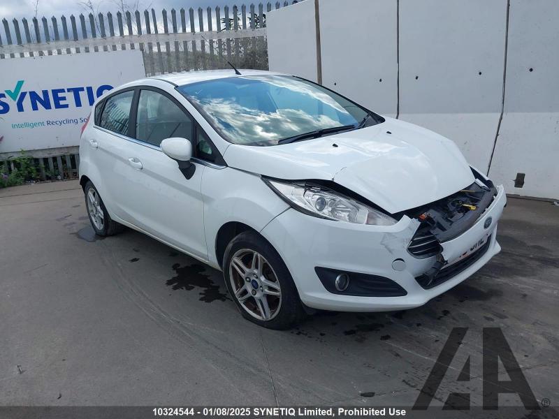 2013 FORD FIESTA ZETEC 1242cc PETROL MANUAL 5 Speed 5 DOOR HATCHBACK