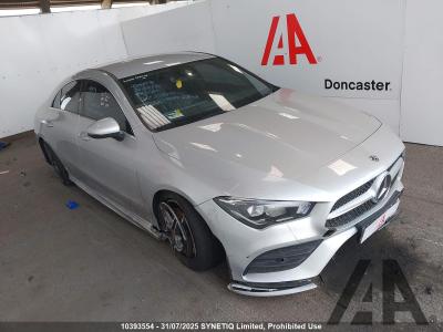 Image of 2020 MERCEDES CLA 200 AMG LINE 1332cc TURBO PETROL SEMI AUTO 4 DOOR COUPE