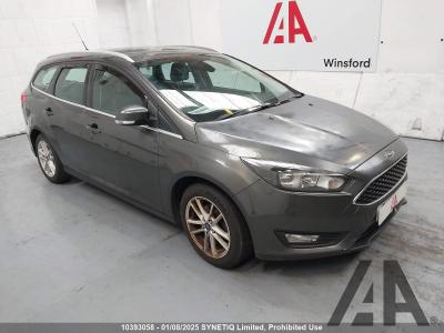 Image of 2015 FORD FOCUS ZETEC TDCI 1560cc TURBO DIESEL MANUAL 6 Speed 5 DOOR ESTATE